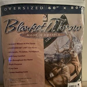 OVERSIZED 60” SUPER SOFT BLANKET!